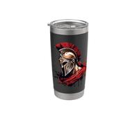 Spartan Warrior Gladiator Sword Roman Splash Stainless Steel Insulated Tumbler