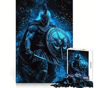 Spartan Warrior Hard Jigsaw Puzzle for Adults 1000 Pieces Boost Recall Calm Escape Tight Edge 50x75cm