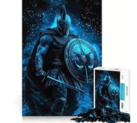 Spartan Warrior Hard Jigsaw Puzzle for Adults 1000 Pieces Boost Recall Calm Escape Tight Edge 50x75cm