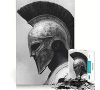 Spartan Warrior Helmet 1000 Pieces Jigsaw Puzzles for Teenagers Recall Upgrade Relaxing Fun Clear Cut Seasonal Gift 38x26cm