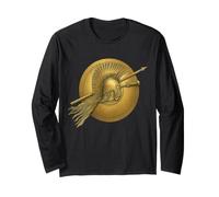 Spartan Warrior Helmet Ancient Greek Vintage Long Sleeve T-Shirt