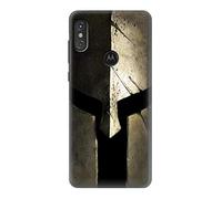 Spartan Warrior Helmet Case Cover For Motorola One Power, Moto P30 Note