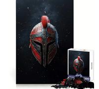 Spartan Warrior Helmet Hard Jigsaw Puzzle for Adults 1000 Pieces Smart Toy Casual Fun Accurate Cut Artistic Gift 50x75cm