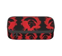 Spartan Warrior Helmet Large Capacity Pencil Case Stationery Storage Bag with Zipper Boys Girls Students School
