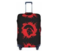 Spartan Warrior Helmet Luggage Cover Suitcase Trolley Case Protector Elastic Washable Anti Scratch Fit 18-32 Inch