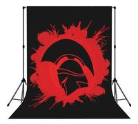 Spartan Warrior Helmet Print Photography Backdrop 5x7ft Photo Backdrop Curtain Washable Photography Background For Studio