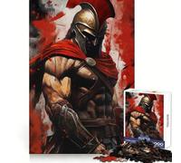 Spartan Warrior Jigsaws 1000 Pieces for Adults Mind Exercise Toy Stress Relief Design Assembly Elegant Gift 38x52cm