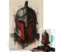 Spartan Warrior Jigsaws 1000 Pieces for Adults Mind Exercise Toy Stress Relief Design Assembly Elegant Gift 50x75cm