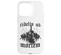 Spartan Warrior King Leonidas Greek Phalanx Case for iPhone 15 Pro Max