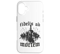 Spartan Warrior King Leonidas Greek Phalanx Case for iPhone 16 Plus