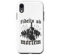 Spartan Warrior King Leonidas Greek Phalanx Case for iPhone XR