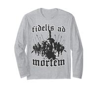 Spartan Warrior King Leonidas Greek Phalanx Long Sleeve T-Shirt