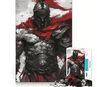 Spartan Warrior Pride Jigsaw Puzzles 1000 Piece for Teenagers Memory Build Indoor Play Fine Cut Santa Wish Pick 38x26cm