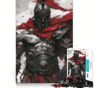 Spartan Warrior Pride Teenager Jigsaw Puzzles 1000 Pieces Strengthen Recall Simple Fun Quality Edge Memorable Gift 50x75cm