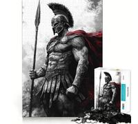 Spartan Warrior Puzzle for Teenagers 1000 Pieces Strengthen Memory Stress Free Smooth Edge 38x52cm