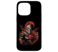 Spartan Warrior Roman Gladiator Sword Splash Case for iPhone 14 Pro Max