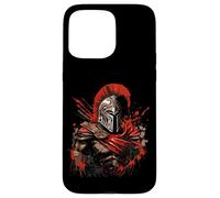 Spartan Warrior Roman Gladiator Sword Splash Case for iPhone 15 Pro Max