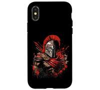 Spartan Warrior Roman Gladiator Sword Splash Case for iPhone X/XS