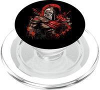 Spartan Warrior Roman Gladiator Sword Splash PopSockets PopGrip for MagSafe