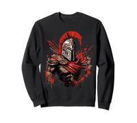 Spartan Warrior Roman Gladiator Sword Splash Sweatshirt