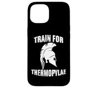 Spartan warrior symbol Sparta Fitness Sport Case for iPhone 15