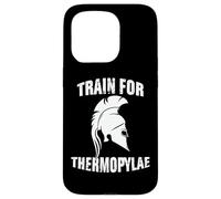 Spartan warrior symbol Sparta Fitness Sport Case for iPhone 15 Pro