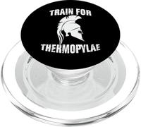 Spartan warrior symbol Sparta Fitness Sport PopSockets PopGrip for MagSafe