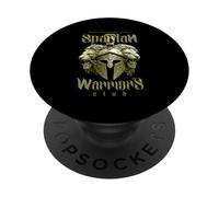 Spartan Warriors Club | Gladiator Stoic Workout Fitness Gym PopSockets Adhesive PopGrip