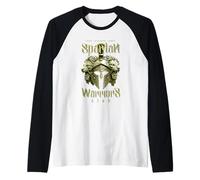 Spartan Warriors Club | Gladiator Stoic Workout Fitness Gym Raglan Baseball Tee