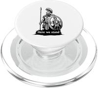 Spartan warriors here we stand Here we stand PopSockets PopGrip for MagSafe