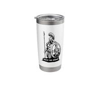 Spartan Warriors here we Stand Here we Stand Stainless Steel Insulated Tumbler