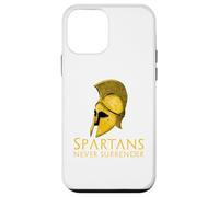 Spartans Never Surrender - Ancient Greek History Sparta Case for iPhone 12 mini