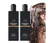 Spartans Root Activating Shampoo, 2 Pack Deep Moisturizing Conditioner, Natural Hair Growth Shampoo, Intense Repair Hair Enhancement Shampoo, Anti Hair Loss Volumizing Shampoo, for Thinning Hair