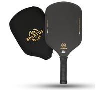 Spartus Odyssey Apex Series Pickleball Paddle with TruGrit Surface Technology and Boost Core for Power & Control - USAP Approved - 16mm Hybrid