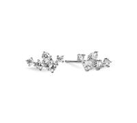 Sparv Twinkle Earrings Silverplated Brass 1610201 - Woman - Quartz - Brass Silver