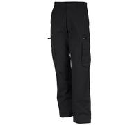 Spaso Heavy Canvas Workwear Trouser Pants Kariban Black L