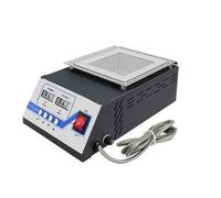 SPAT66 Lead-Free Welding Crucible 400W Solder Pot with Dual Digital Display - Industrial Tin Melting Furnace for Electronics Repair (SPA-S66)