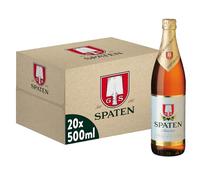 Spaten Lager, Munchner Hell - 5.2% - German Lager - (20 x 500ml) - Packaging May Vary