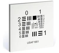 Spatial Limit Resolution Test Chart for Optical Microscopes, Accuracy ±5µm, Positive and Negative Film Selection, Diffuse Reflection Surface