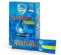Spatone Natural Iron Supplement + Vitamin C (14 Sachets), Daily Convenient Liquid Iron Sachets, Nothing Artificial, Better Absorption than Tablets, Less Side Effects, Apple Flavour
