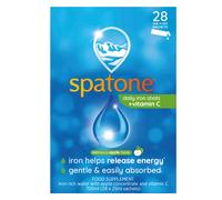 Spatone Natural Liquid Iron Supplement Apple with Vitamin C 28 Sachets 28 Serving