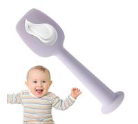 Spatula For Baby Cream,Suction Cup Diaper Rash Cream Spatula | Soft Paste Applicator Wipe Balm Tool For Bath Nursery Cheeks And Butt Care