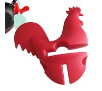 Spatula Holder, Pot Clip, Pot Clip, Spoon Holder, Silicone Pan Clip, Spoon Rest, Pot Side Clip - Leak-proof Soup Tap-Shaped Silicone Pan Clip, Spoonless Cooking Helper, Lid Support