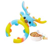 Spatula Rest - Cute Silicone Kitchen Utensil Rest Pot Clip - Silicone Utensil Rack for Cooking Soup Stove Top -Kitchen -Gadgets- Home