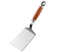 Spatula Service - Metal Turner, Kitchen Spatula Tool | Stainless Steel Baking Accessory, Ergonomic Handle Cookie Pancake Pizza Cake Pastry Fidge Fudge Steak Server