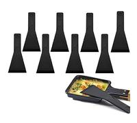 Spatulas for Raclette, Raclette Scraper, Raclette Sliders, 8PCS Raclette Accessories Raclette Cheese Utensils Cooking for Pans Non-stick Grills Cheese Boards Gourmet