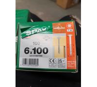 SPAX 0251010601005 Universal Screw 6 x 100mm T-Star Plus Steel WIROX 100pc