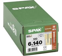 SPAX 0251010601405 Wood screw T-Star Plus Steel WIROX 6x140mm 100pcs