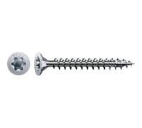 Spax 4CUT 1191010350155 Universal Screw, Countersunk, T-Star Plus, Fully Threaded, Galvanised Blank A2J, 1191010300165