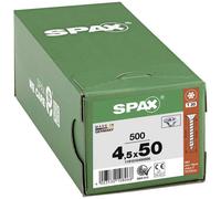 SPAX 1191010450505 Wood screw 4.5 mm 50 mm Steel WIROX T-Star Plus...
